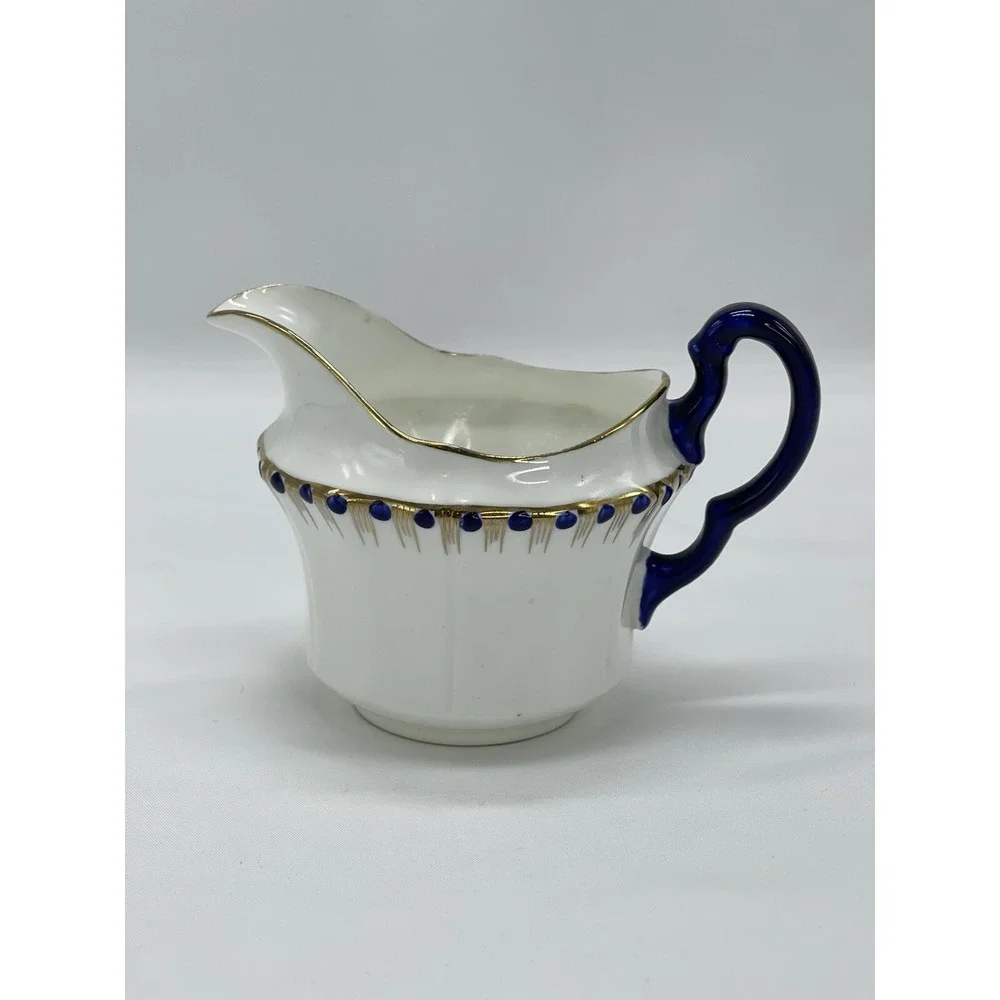 Vintage e Hughes &‎ Co Fenton Creamer Staffordshire Eusancos China England